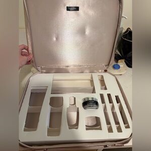Lancôme Eye Cream and Makeup bag